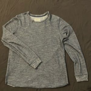 Men’s long sleeve, blue shirt (not new)